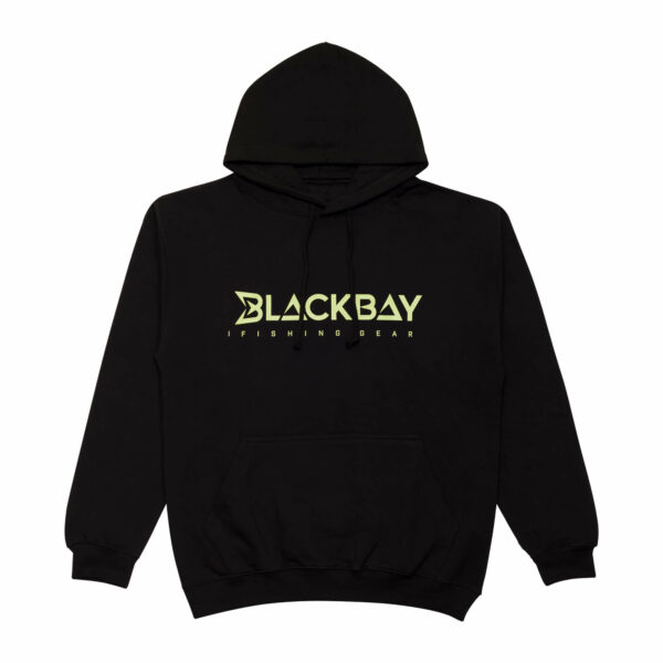 blackbay | full logo hoodie felpa front