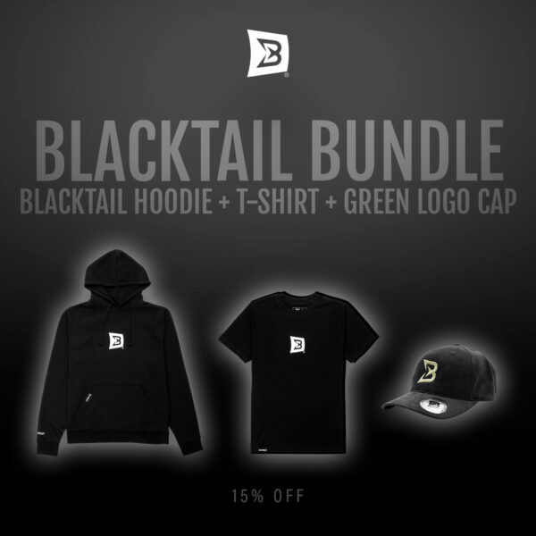 BlackBay BlackTail Bundle - Green Logo Cap