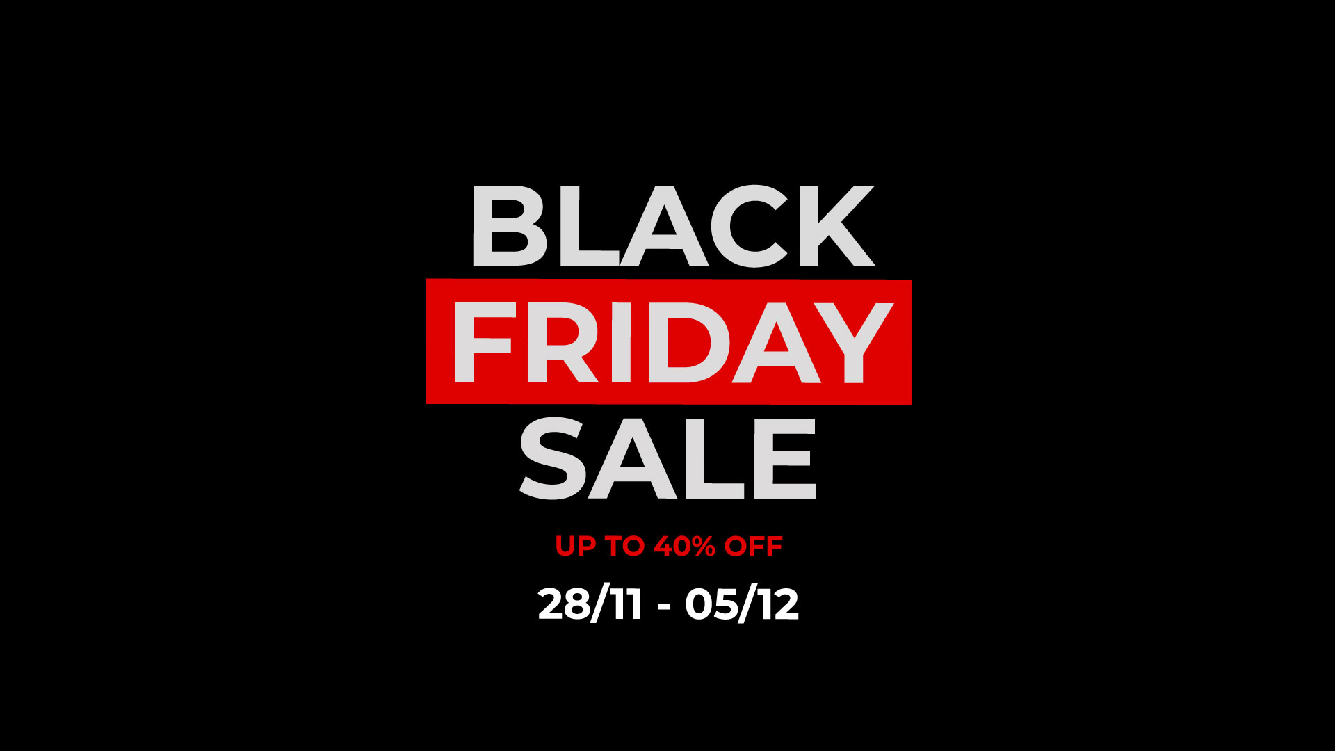 Black Friday Blackbay