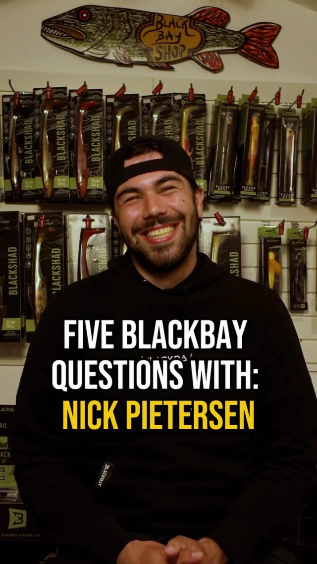 You’ve seen the catches. Now meet the people behind them 👤

Our 5 questions series takes you inside the Blackbay Team, one Pro Staffer at a time.

Starting with @nick.fishing_nl 🎣

#blackbayfishing #teamblackbay #angler